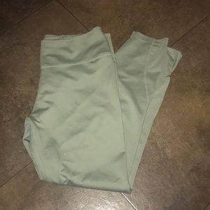 Green Nike Dri-Fit Leggings